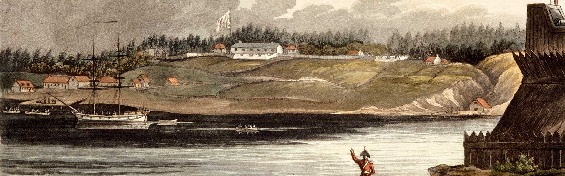 1812 Fort George banner