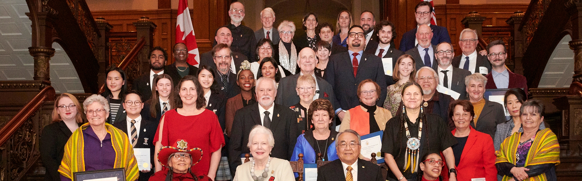 2019 recipients of the Lieutenant Governor's Ontario Heritage Awards