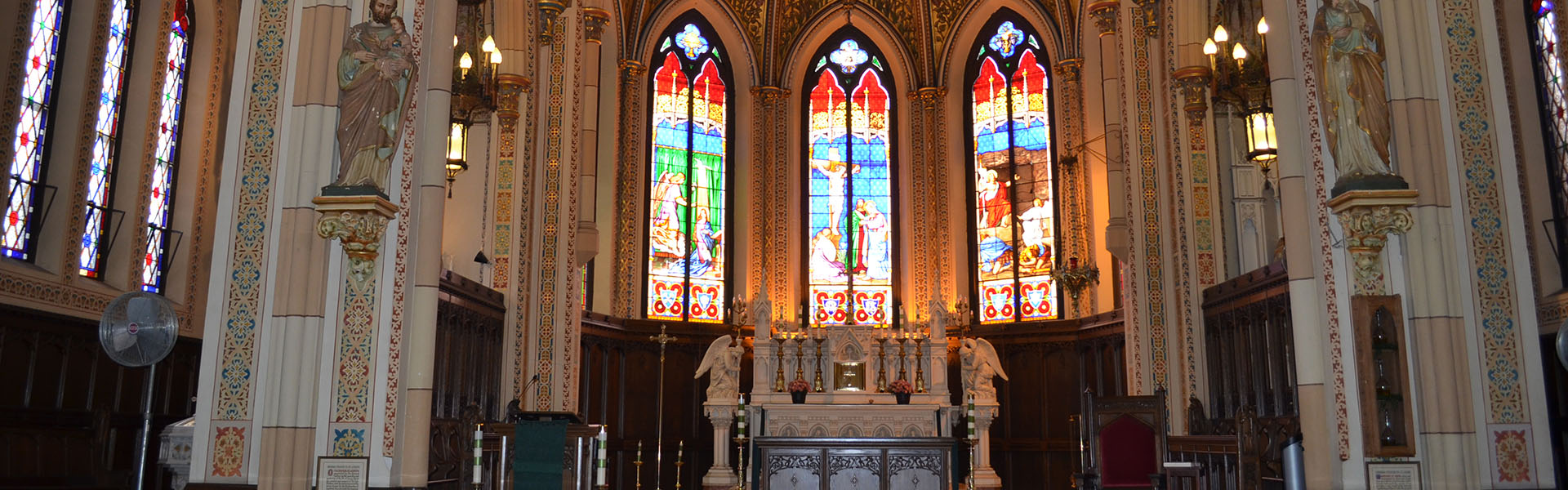 Assumption Church, interior