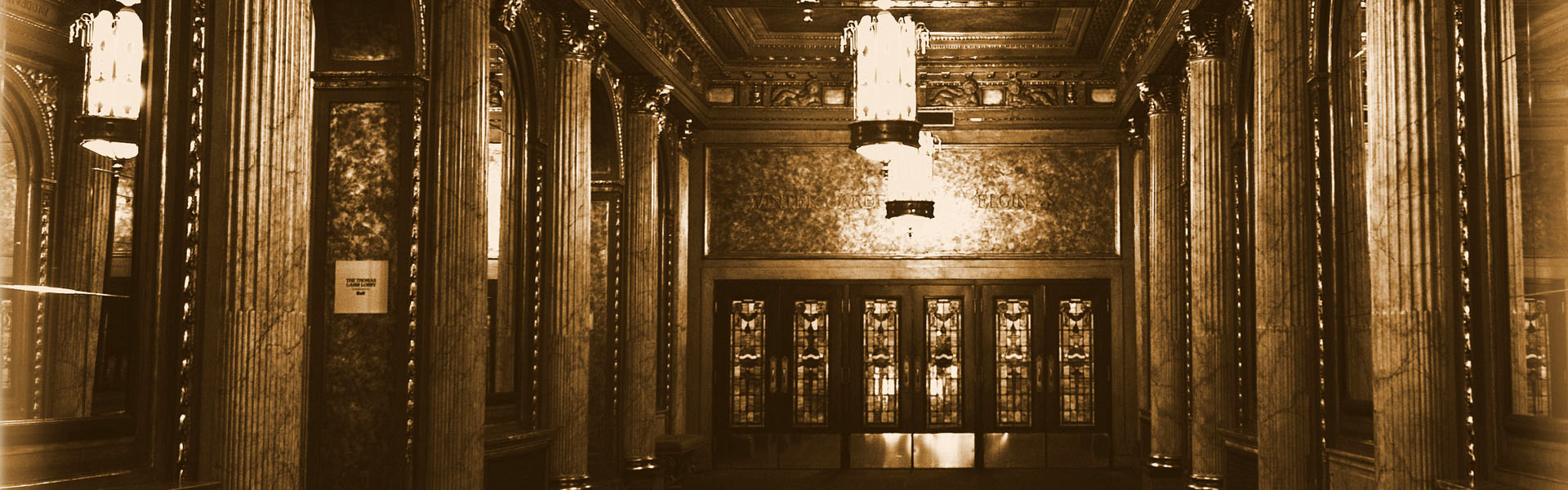 Lobby of the Elgin and Winter Garden Theatre Centre