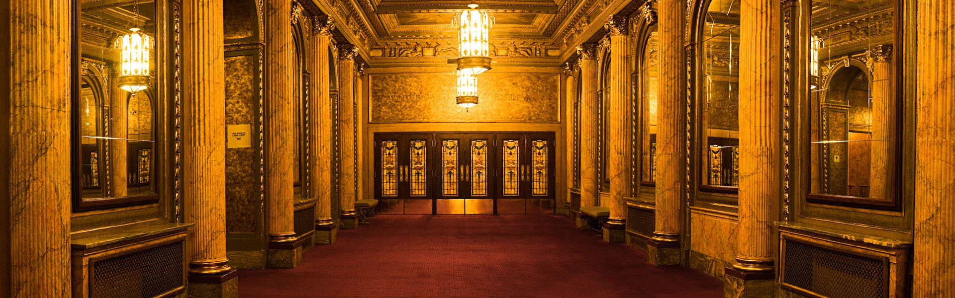 Lobby at the Elgin and Winter Garden Theatre Centre, Toronto