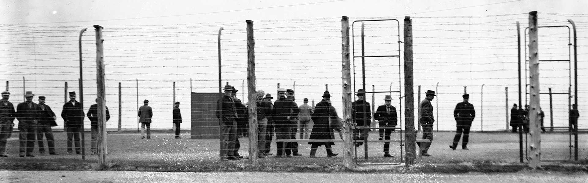 GW German prisoners at CNE banner