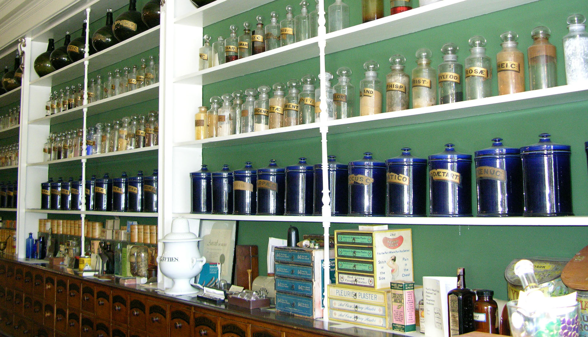 À l'intérieur de la Pharmacie du Niagara (Niagara-on-the-Lake)