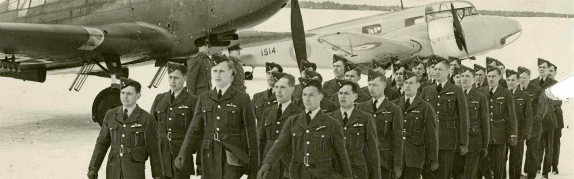 WW2 Borden Commonwealth Air Training banner
