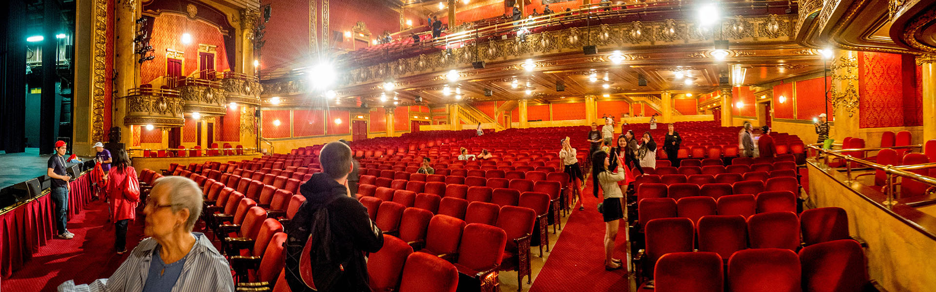 Visite du théâtre Elgin