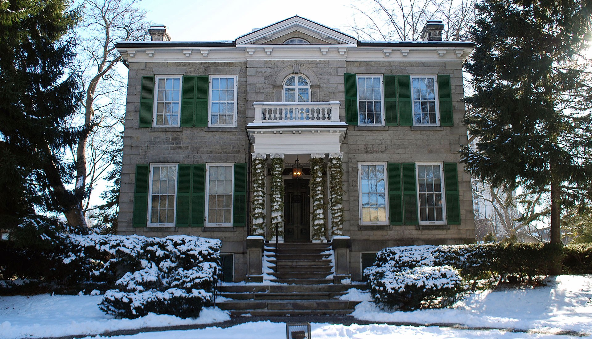 Whitehern exterior banner