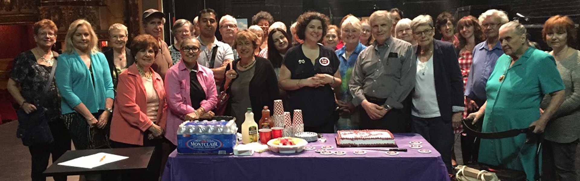 Volunteers at the Elgin and Winter Garden Theatre Centre