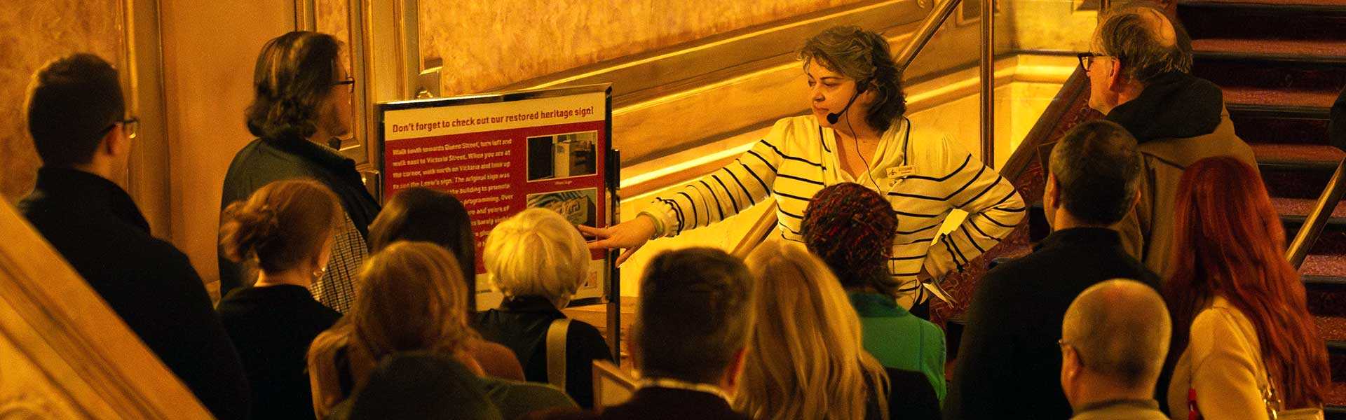 Elgin Theatre tour