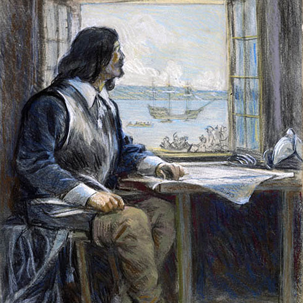 Samuel de Champlain, par George A. Reid (v. 1908)