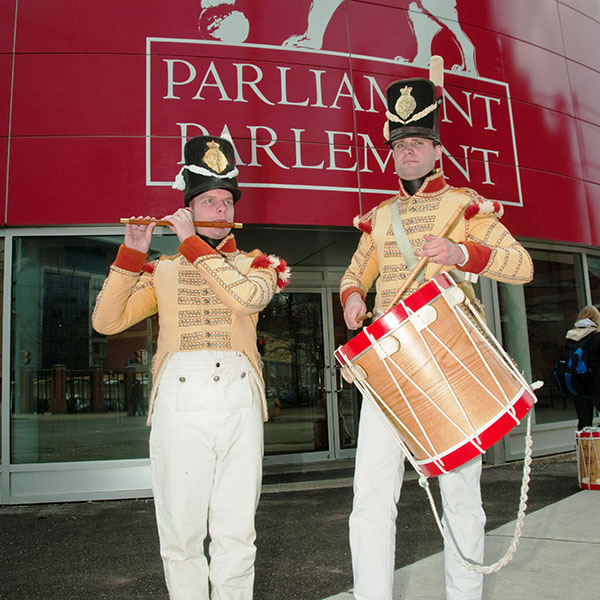 Parliament interpretive centre, Heritage Week 2012