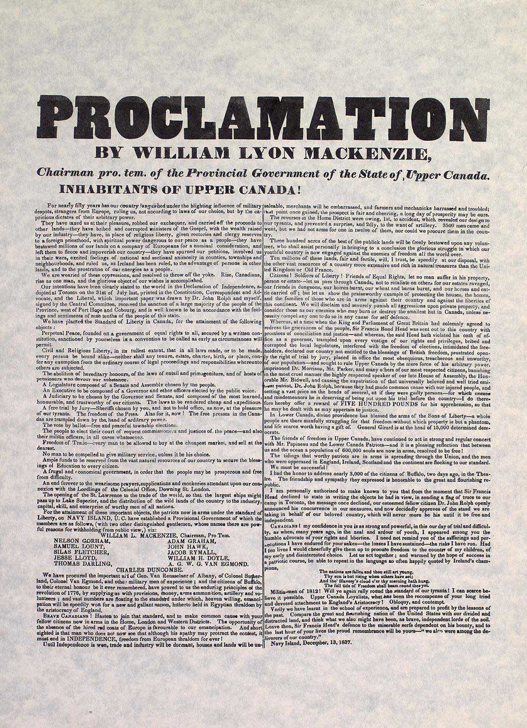 RI Mackenzie proclamation 1500px