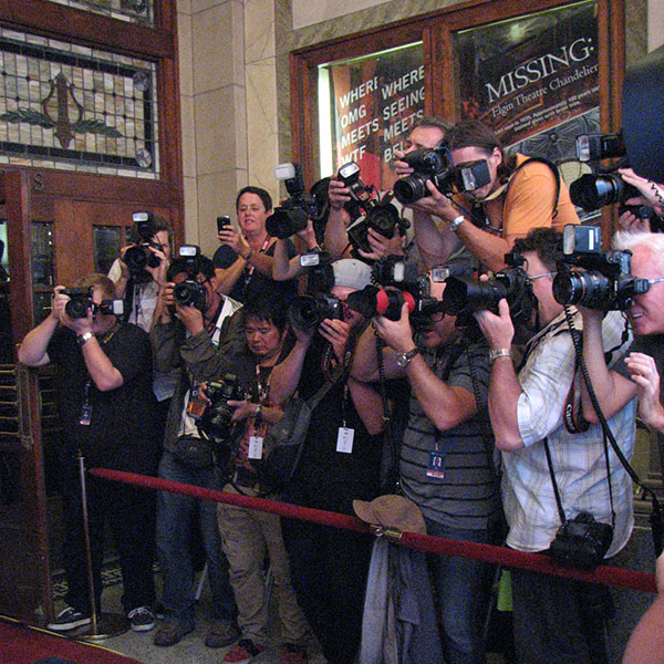 Médias au TIFF, au Centre des salles de théâtre Elgin et Winter Garden