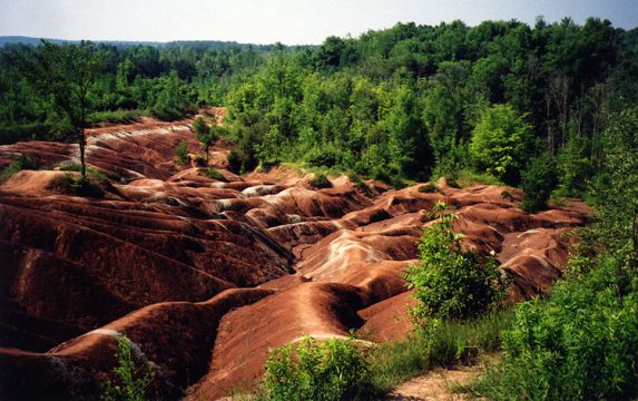 Les badlands de Cheltenham