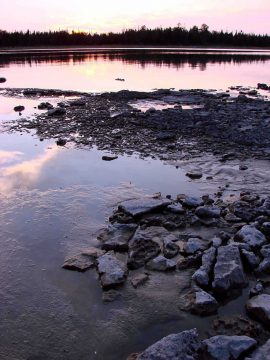 Rivage dans la propriété Clarke