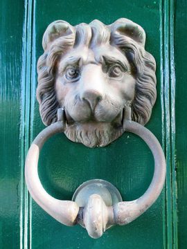 Barnum House door knocker