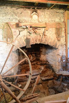 Fireplace at Bethune-Thompson House