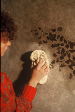 Raw bread dough used in the restoration of the Winter Garden Theatre