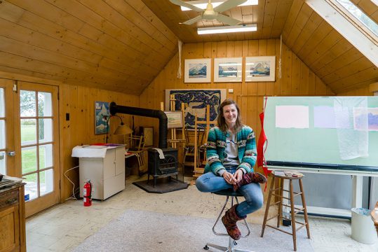 Meaghan Hyckie, 2018 artist in residence