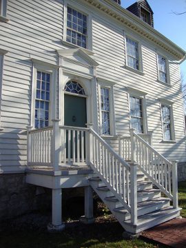 Front entrance at Duff-Baby House