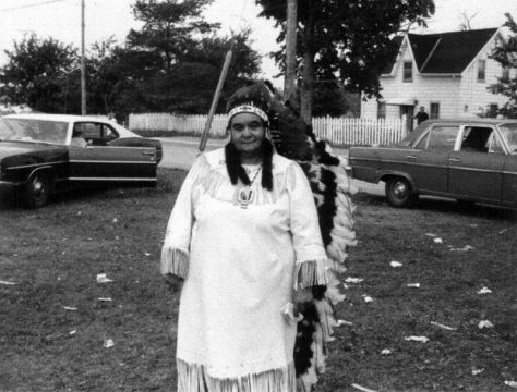 Elsie Knott, Canada’s first elected woman chief (Photo courtesy of the Curve Lake Cultural Centre Archives)