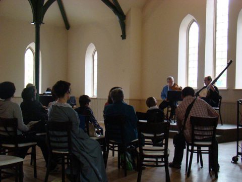 Enoch Turner Schoolhouse, Toronto (Tafelmusik concert)