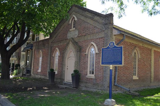 Enoch Turner Schoolhouse, Toronto (east elevation)