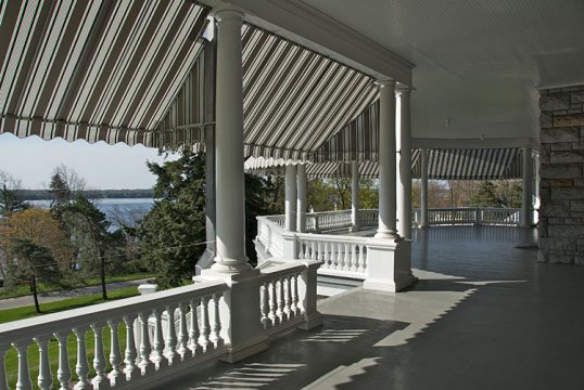 Fulford Place, Brockville (veranda)