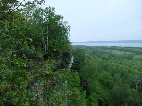 Poste d’observation au nord de la propriété Hambly