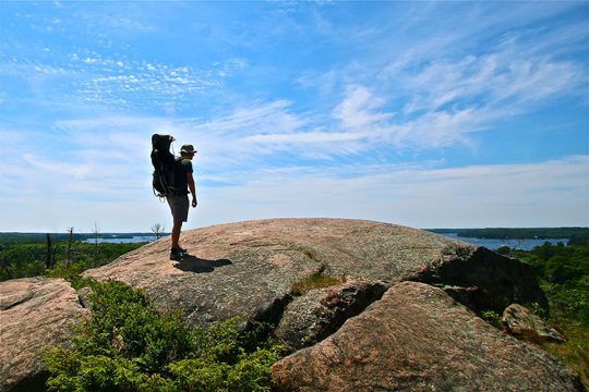 Huckleberry Rock Lookout Trail Bracebridge David Campbell