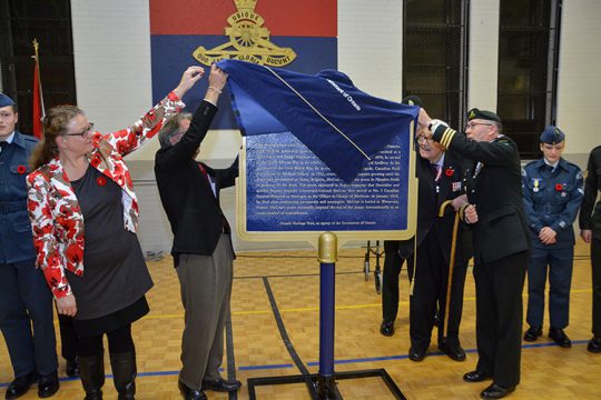 John Mc Crae Plaque Unveiling 2014