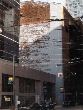 Lowes Ghost Sign Flaking Pattern web