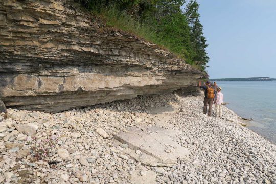 Examples of rock erosion