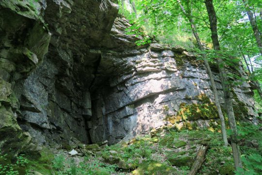 Protected dolostone cave