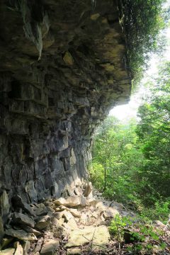 Niagara Escarpment overhang