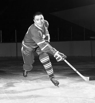 George Armstrong (Photo courtesy of Imperial Oil-Turofsky/Hockey Hall of Fame)