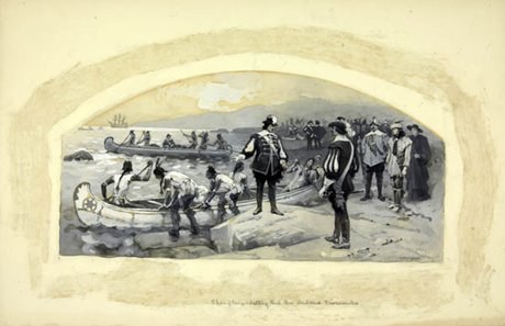 Exh Champlain Hist Champlain Inland Discoveries