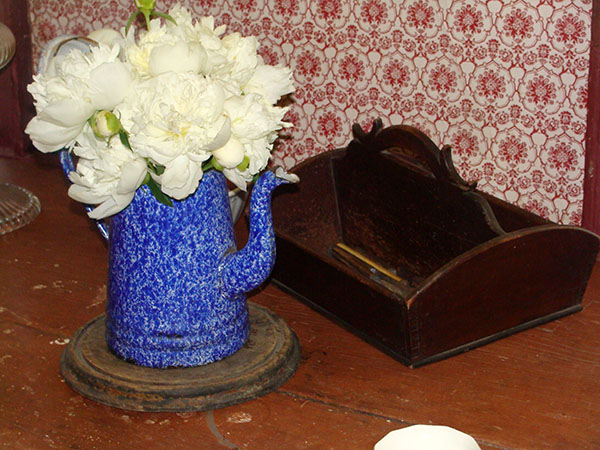 Fleurs au maison-musée de la famille Rose