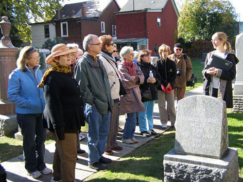 Cemetery tour