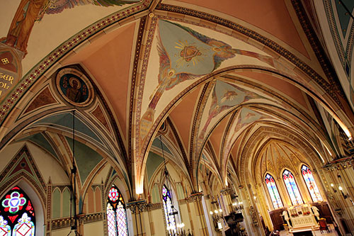 Our Lady of Assumption Catholic Church, interior