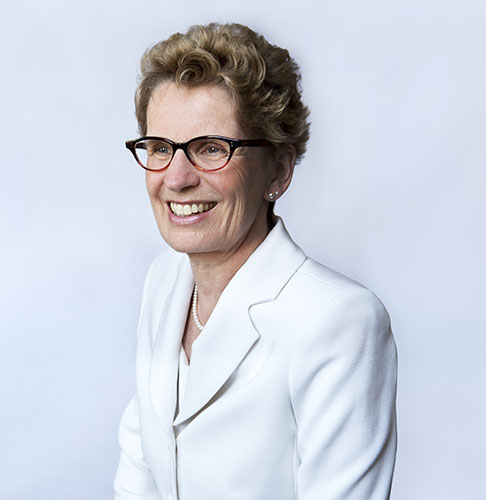 Premier Kathleen Wynne