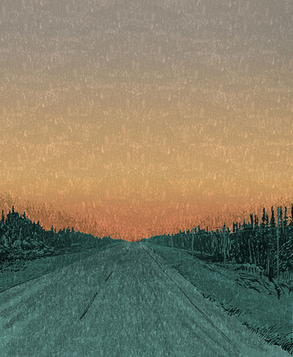 Highway 11, near Hearst (illustration)