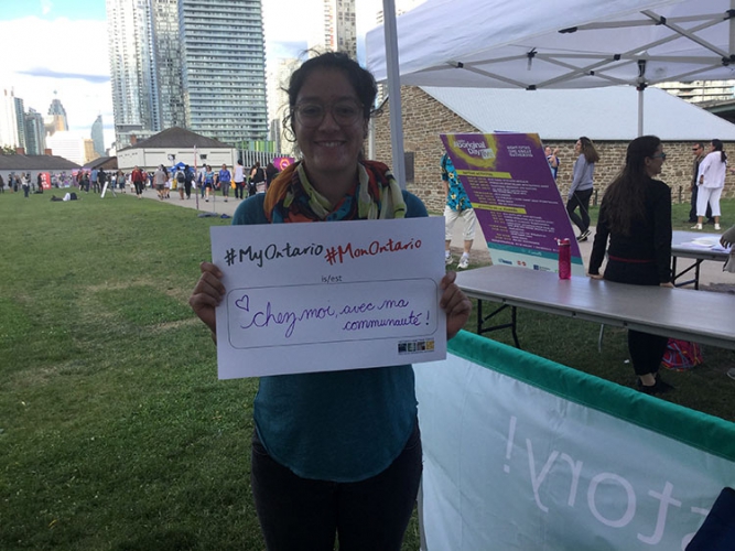 Gabriela Iglecias, Fort York National Aboriginal Day