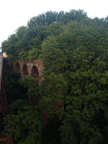 Jordan Harbour train bridge