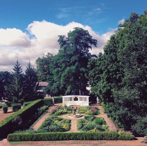 Olmsted gardens at Fulford Place, Brockville