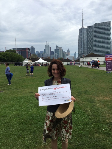 Litsa Tsouluhas, Fort York National Aboriginal Day