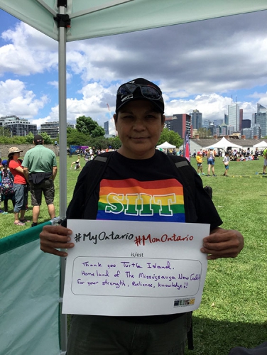 Lynn Thompson, Fort York National Aboriginal Day