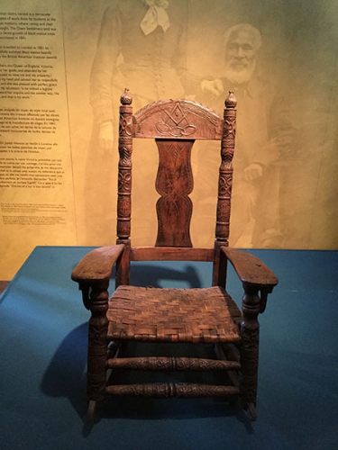Black walnut rocking chair, Uncle Tom's Cabin Historic Site