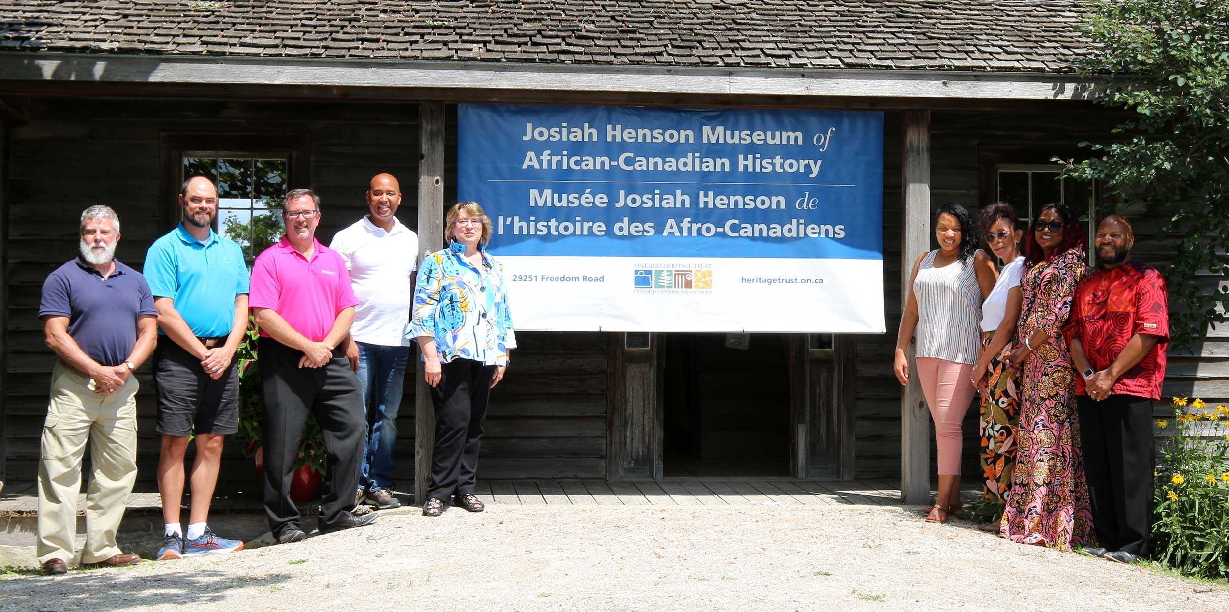 Dévoilement du nouveau nom du Musée Josiah Henson de l'histoire des Afro-Canadiens le 30 juillet 2022