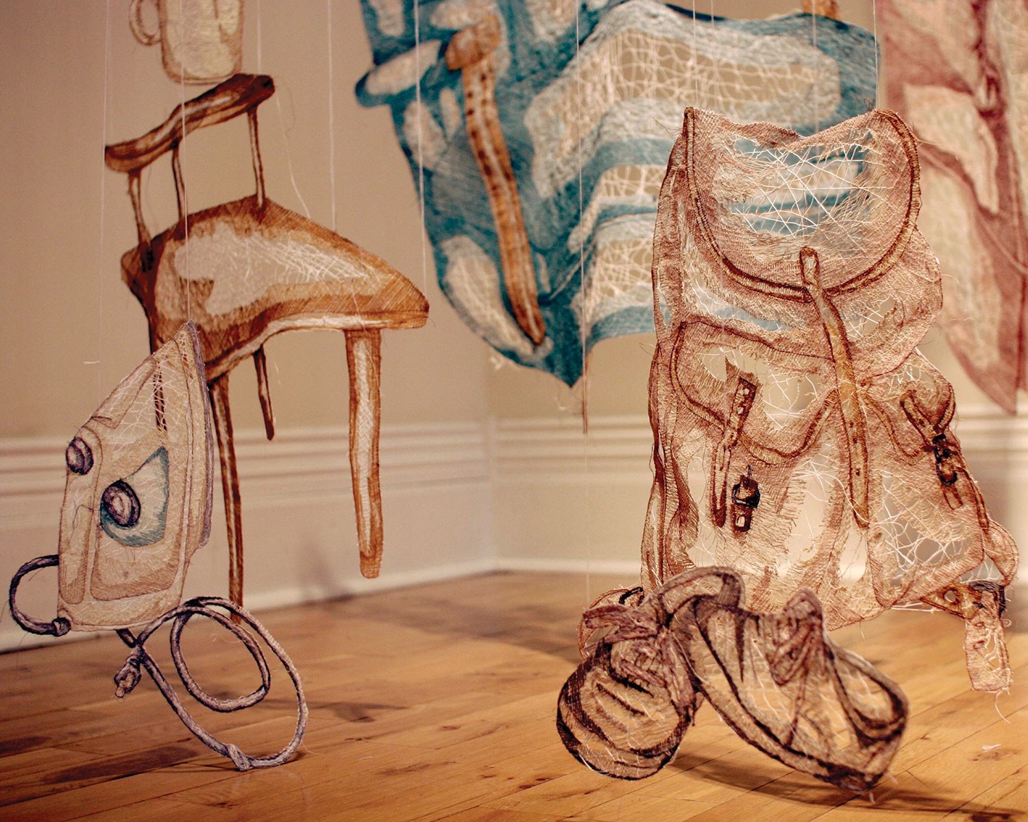 Living Room (detail), by Amanda McCavour, 2010-11 (Photo: Agata Piskunowicz)