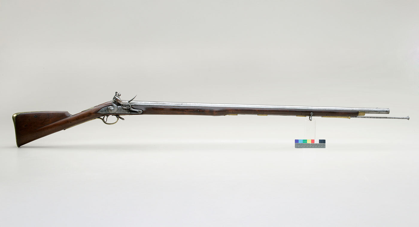 1812 flintlock musket